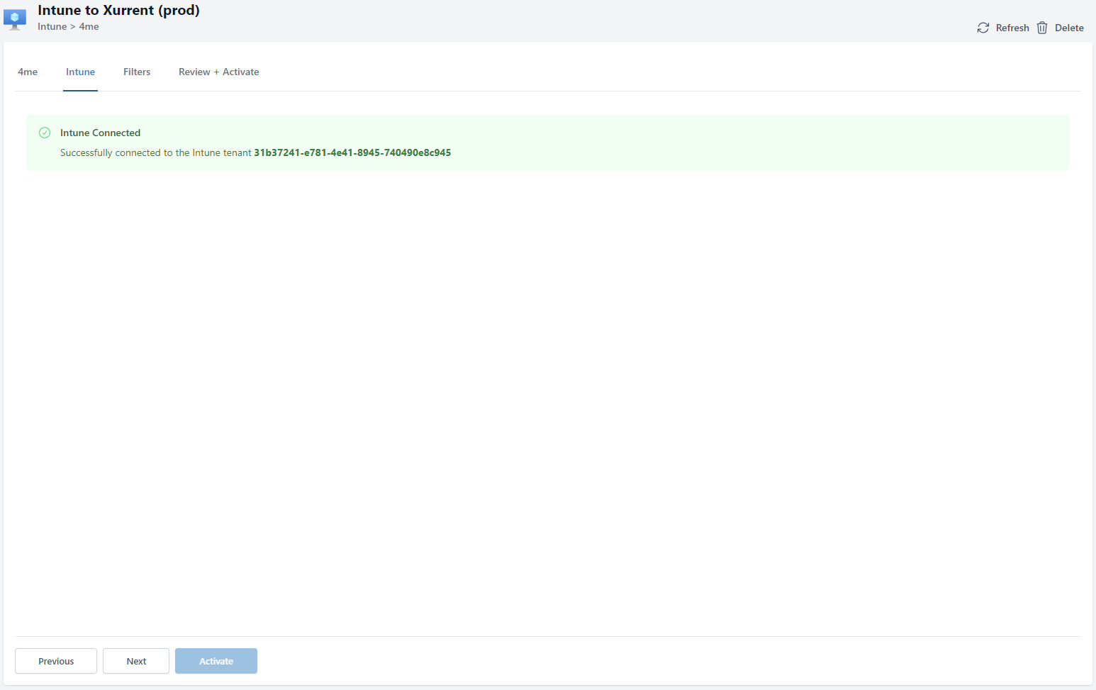 Intune consent done